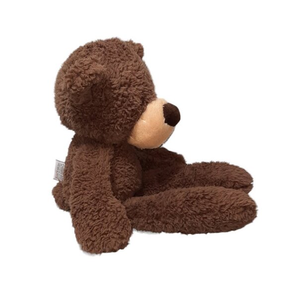 GUND Fuzzy Brown Teddy Bear #320115 Stuffed Plush Bean Bag Toy 14" - Picture 5 of 6